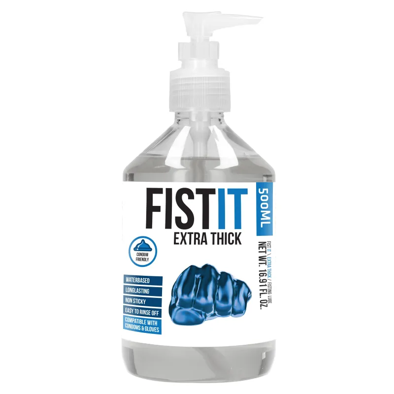 Fist It Lubrifiant Eau Fist It Extra Thick - Bouteille Pompe 500ml